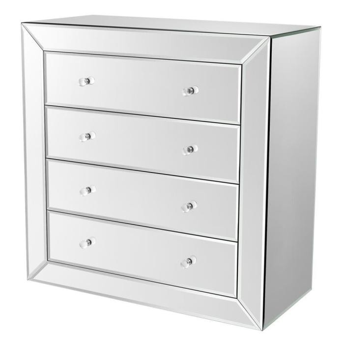 Eichholtz Brera Chest of Drawers Clear Glass 1