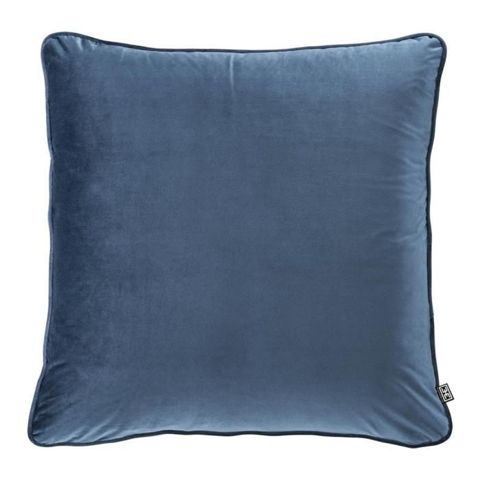 Eichholtz Roche Cushion in Blue Velvet 1