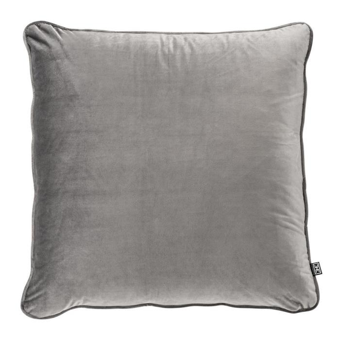 Eichholtz Roche Cushion in Grey Velvet 1