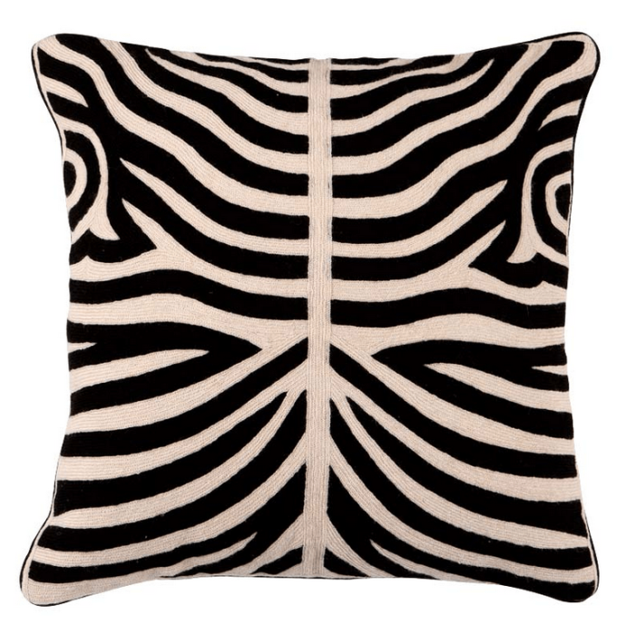 Eichholtz Zebra Print Cushion 1