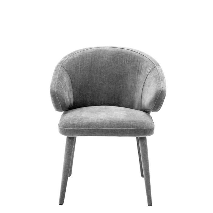 Eichholtz Cardinale Dining Chair in Grey 1