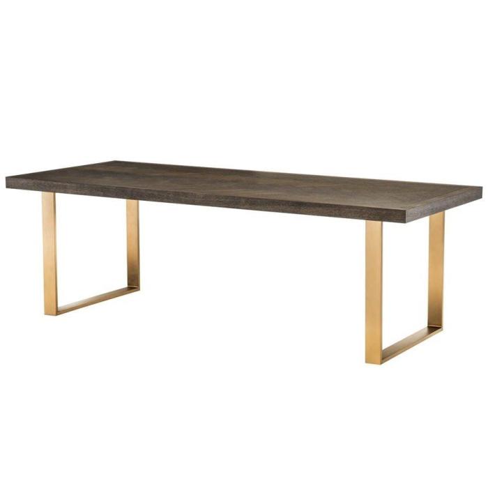 Eichholtz Small Dining Table Melchior in Brown 1