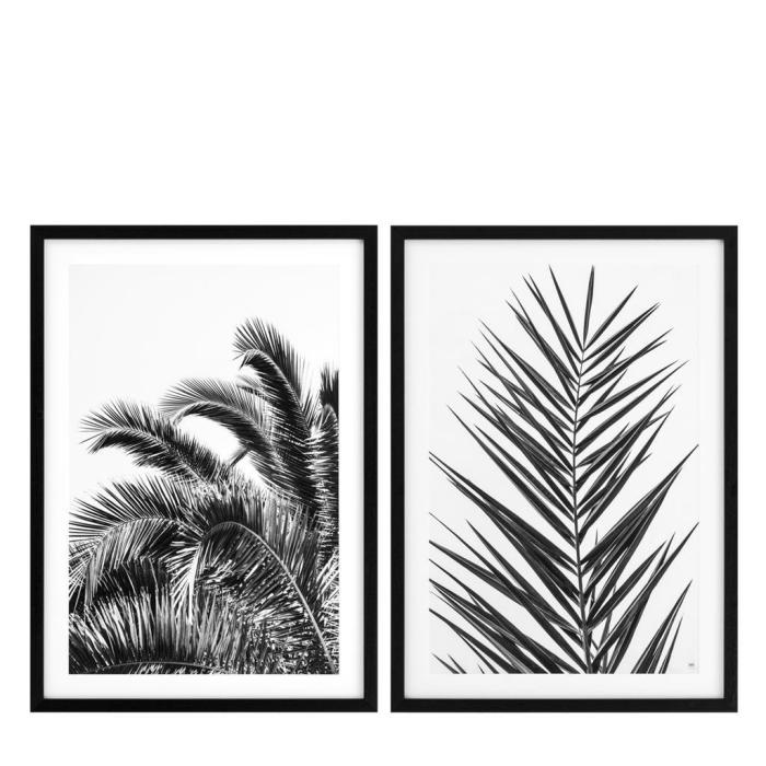 Eichholtz Prints Palm Leaves - Set of 2 1