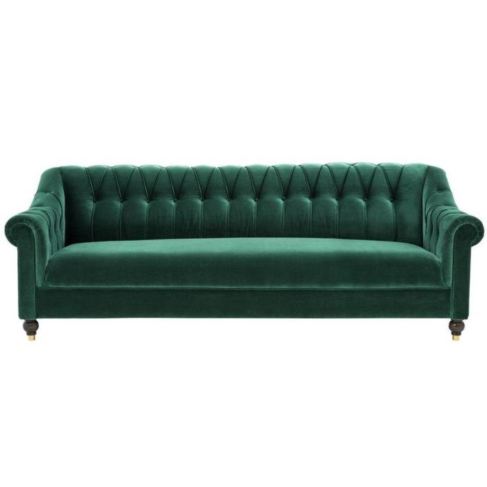 Eichholtz Brian Sofa Upholstered in Cameron Green 1