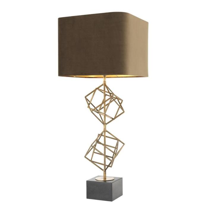 Eichholtz Table Lamp Matrix - Vintage Brass 1