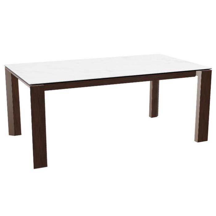 Calligaris Extendable Dining Table Omnia in White Marble Ceramic 180 - 240cm  1