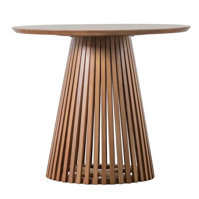 Seto Slatted Wooden Dining Table 1