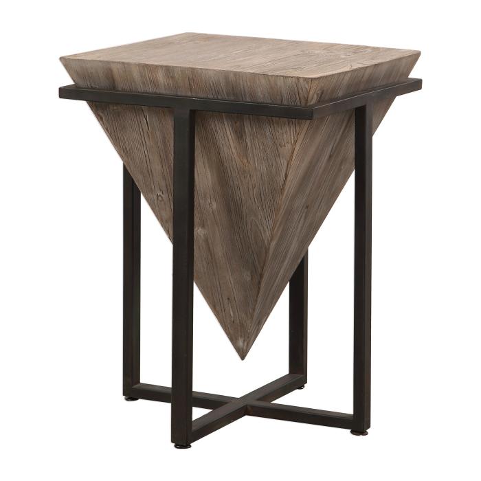 Uttermost  Bertrand Wood Accent Table 1