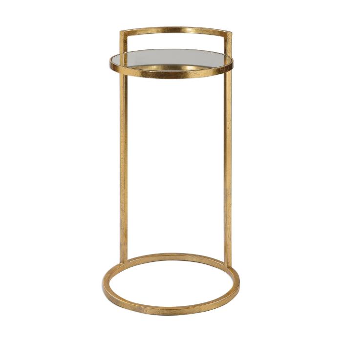 Uttermost  Cailin Gold Accent Table 1