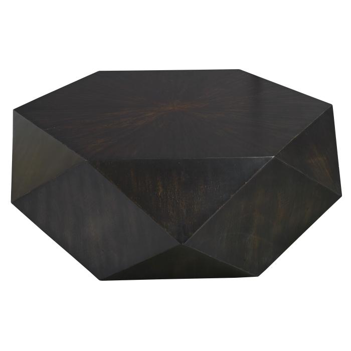 Uttermost  Volker Small Black Coffee Table 1