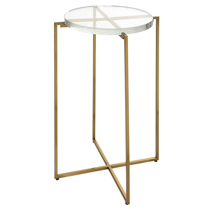 Uttermost  Star-crossed Glass Accent Table 1