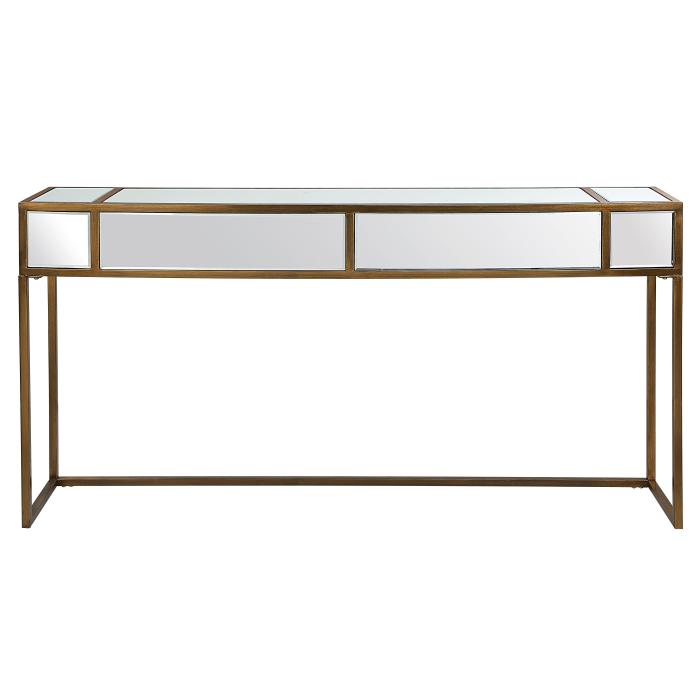 Uttermost  Reflect Mirrored Console Table 1