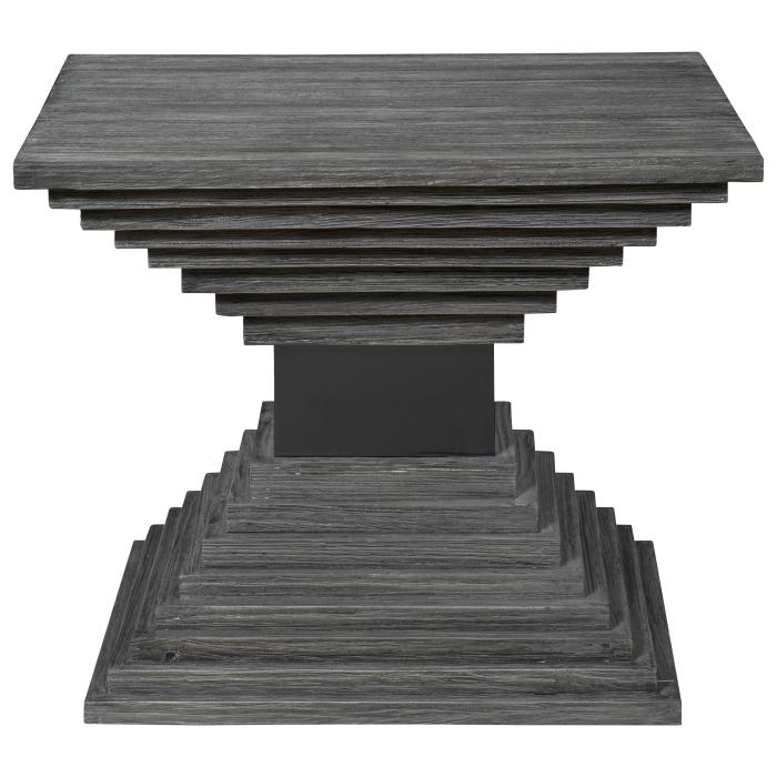 Uttermost  Andes Wooden Geometric Accent Table 1