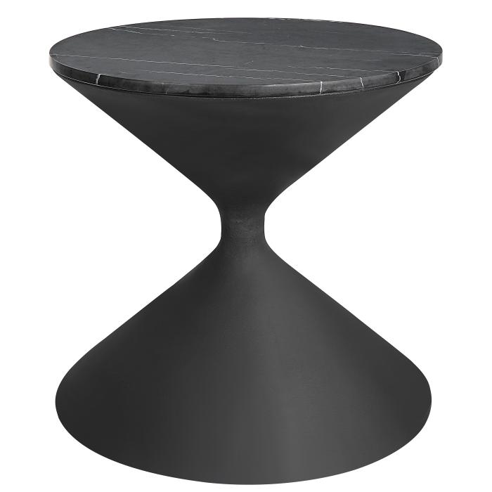 Uttermost  Time's Up Hourglass Shaped Side Table 1