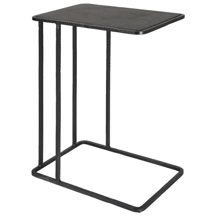 Uttermost  Cavern Stone & Iron Accent Table 1