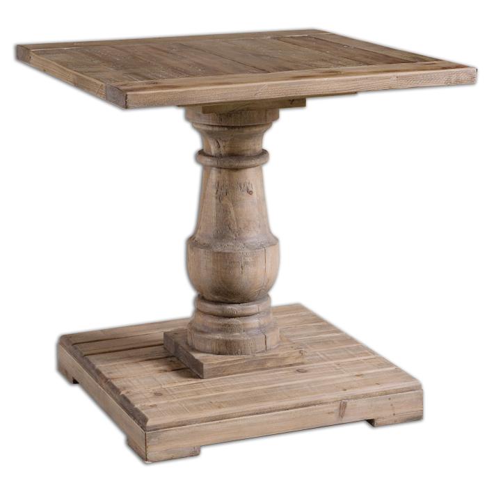 Uttermost  Stratford Pedestal End Table 1