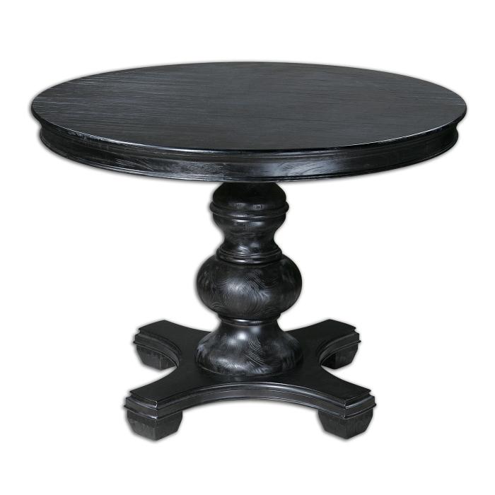 Uttermost  Brynmore Wood Grain Round Table 1