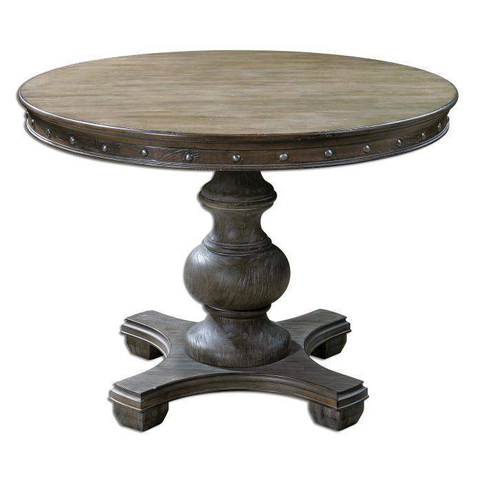 Uttermost  Sylvana Wood Round Table 1