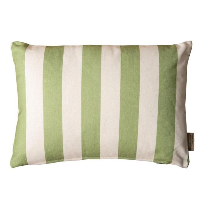 Bramblecrest Grass Stripe Rectangle Scatter Cushion 1