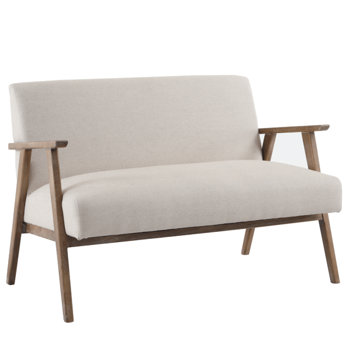 Pavilion Chic Hereford 2 Seater Sofa in Natural Linen 1