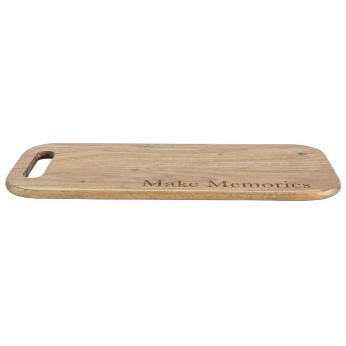 Make Memories Wooden Chopping Board with Handle 1