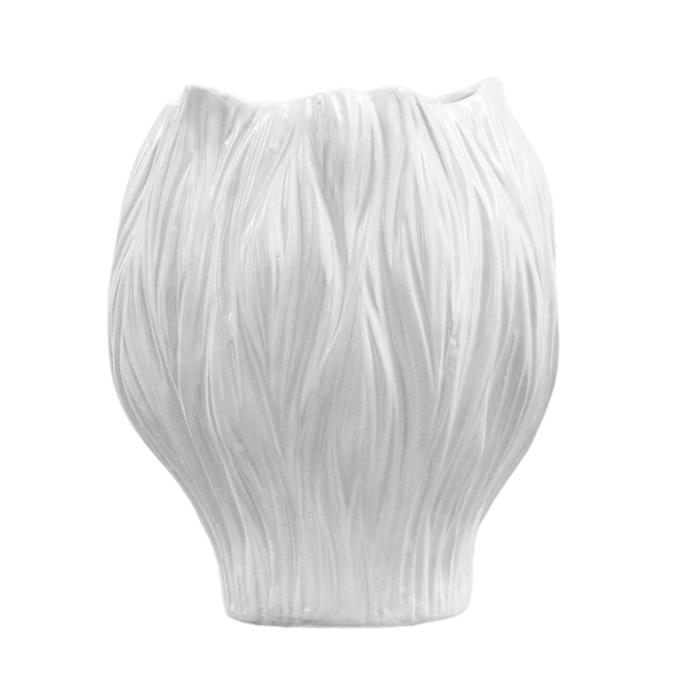 Aubrey Large White Vase 1