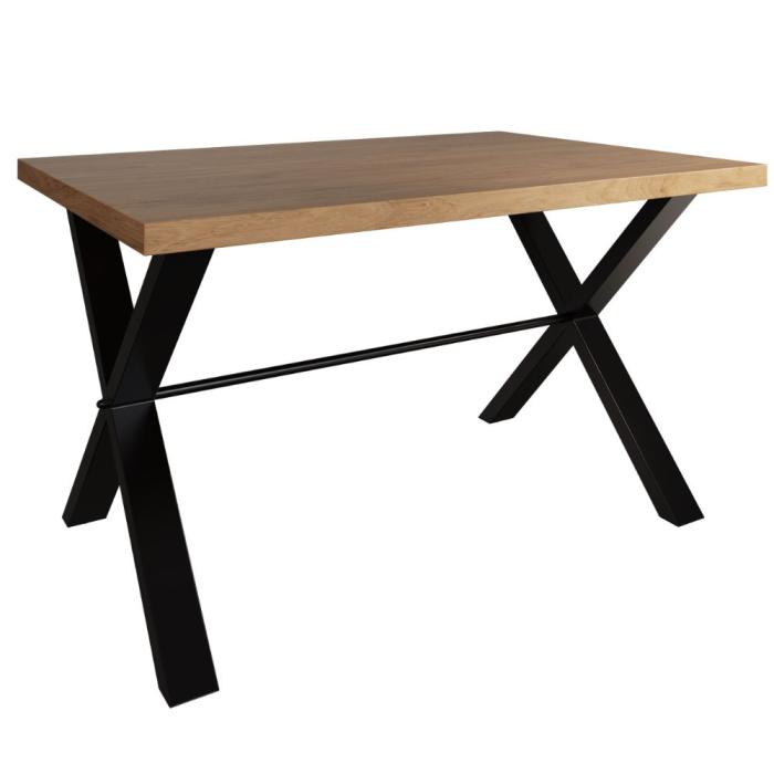Modern Industrial 1.3m Dining Table 1