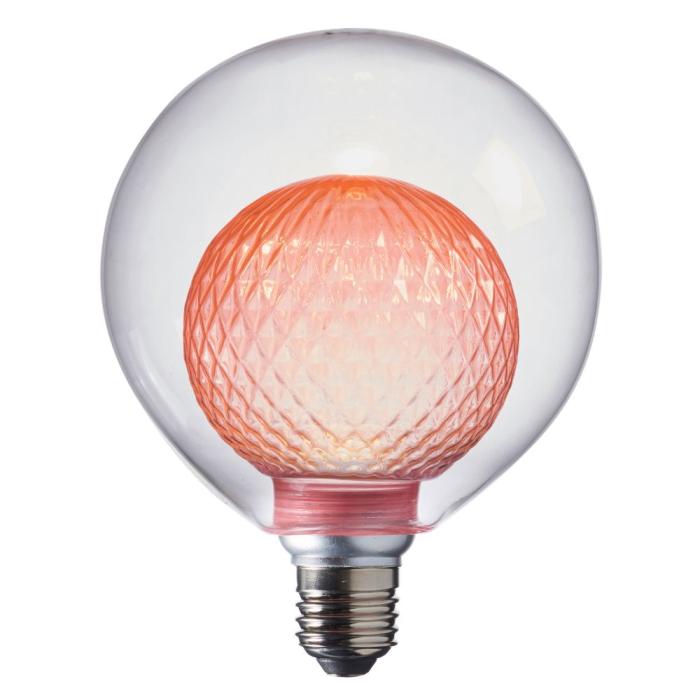 Aureole Pink LED Bulb 1