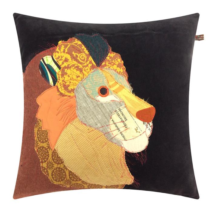 Carola Van Dyke Lion Cushion 1