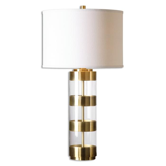 Uttermost  Angora Brushed Brass Table Lamp 1