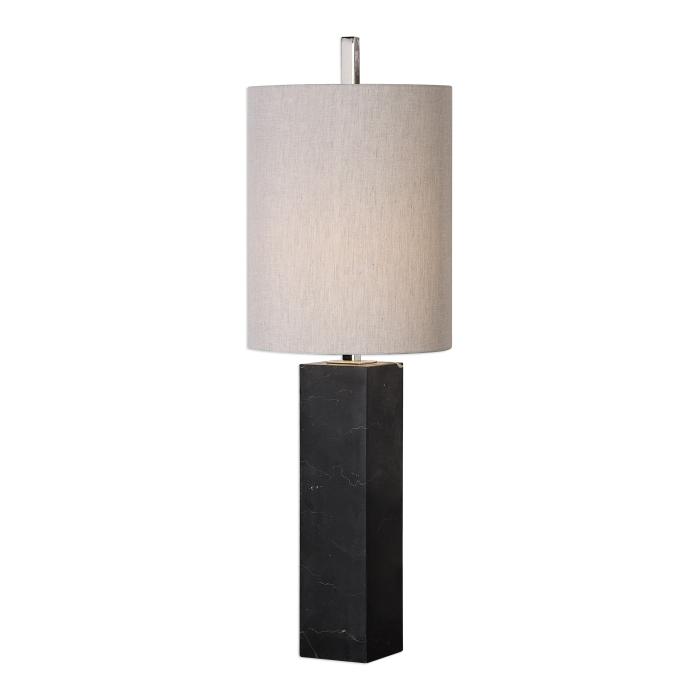 Uttermost  Delaney Marble Column Accent Lamp 1