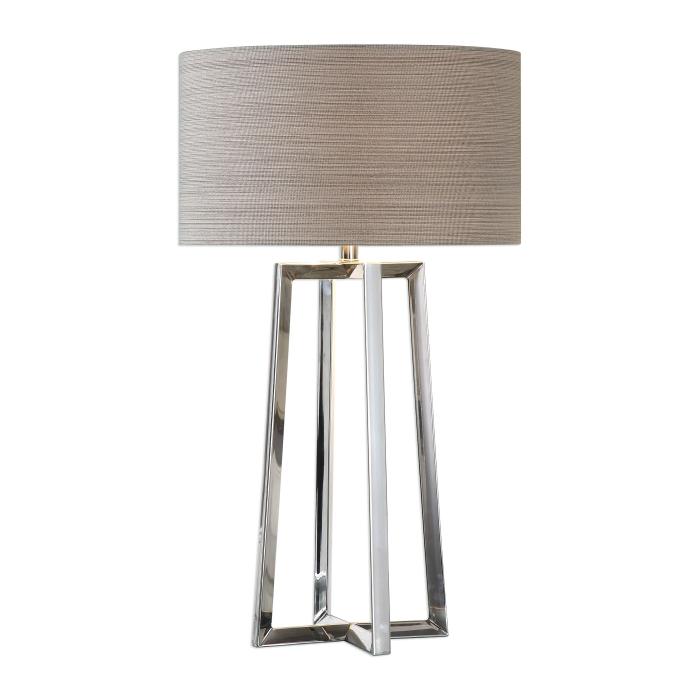 Uttermost  Keokee Stainless Steel Table Lamp 1
