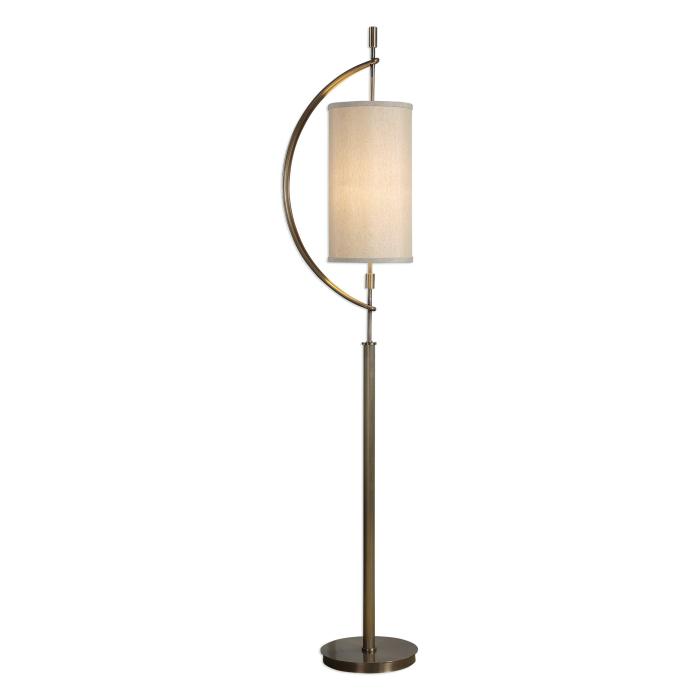 Uttermost  Balaour Antique Brass Floor Lamp 1