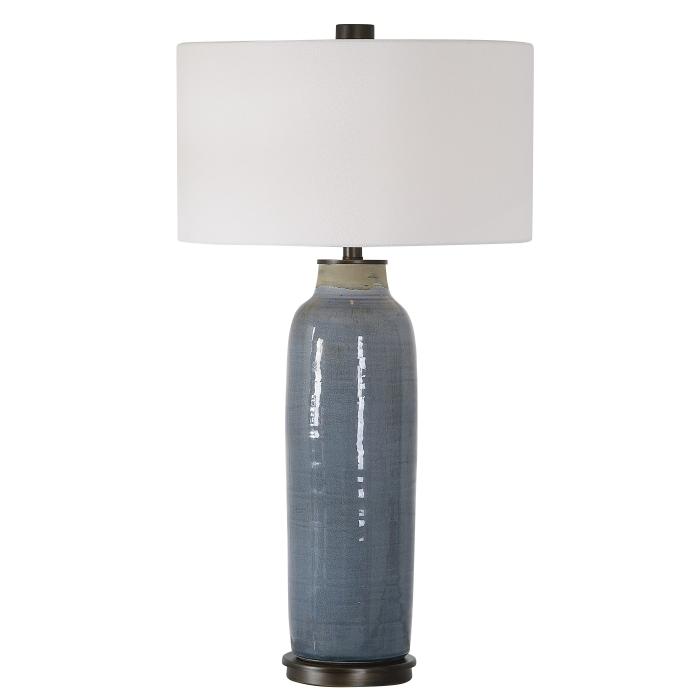 Uttermost  Vicente Slate Blue Table Lamp 1