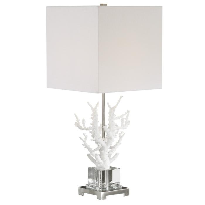 Uttermost  Corallo White Coral Table Lamp 1