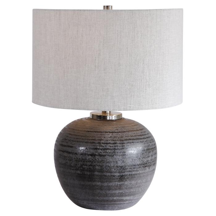 Uttermost  Mikkel Charcoal Table Lamp 1