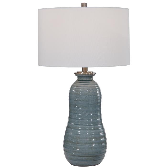 Uttermost  Zaila Light Blue Table Lamp 1