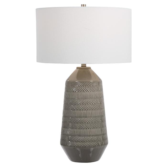 Uttermost  Rewind Gray Table Lamp 1
