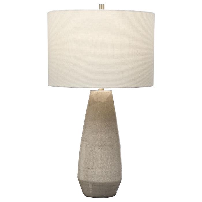 Uttermost  Volterra Taupe-Gray Table Lamp 1