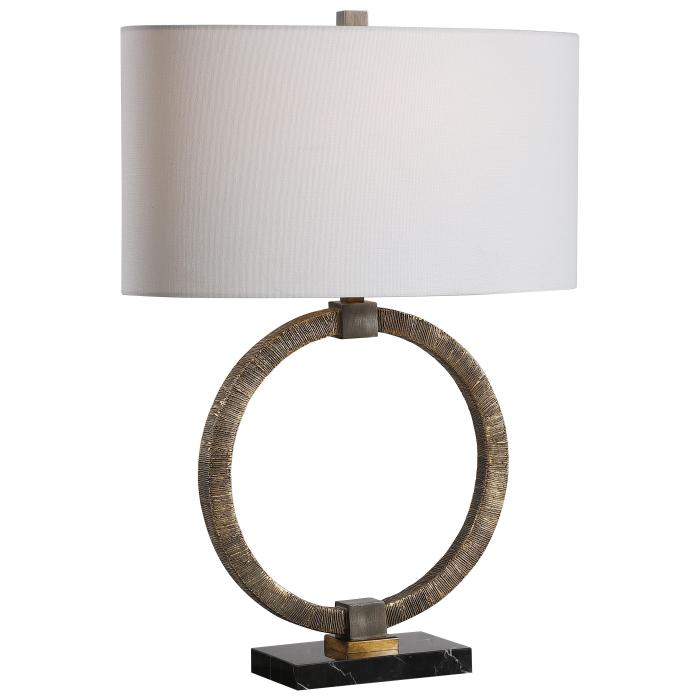 Uttermost  Relic Aged Gold Table Lamp 1