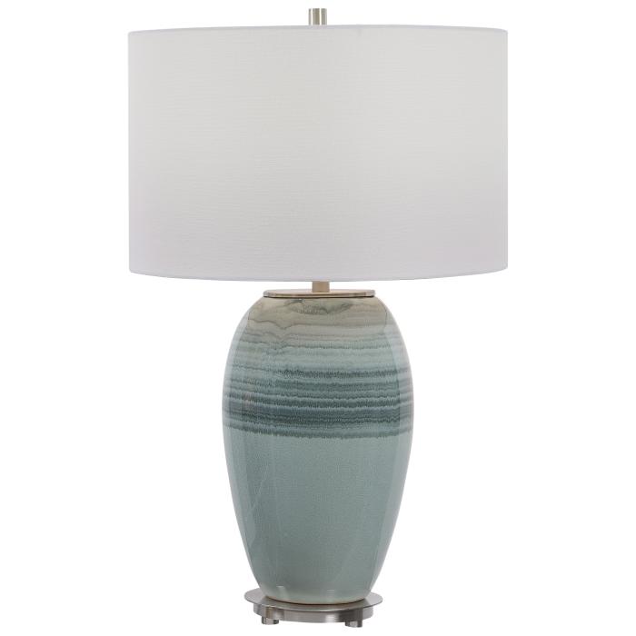 Uttermost  Caicos Teal Table Lamp 1