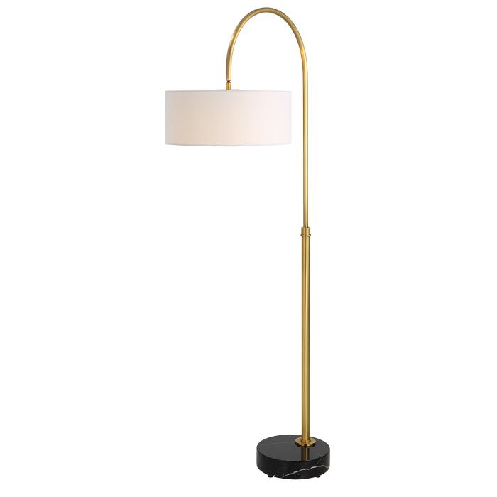Uttermost  Huxford Brass Arch Floor Lamp 1