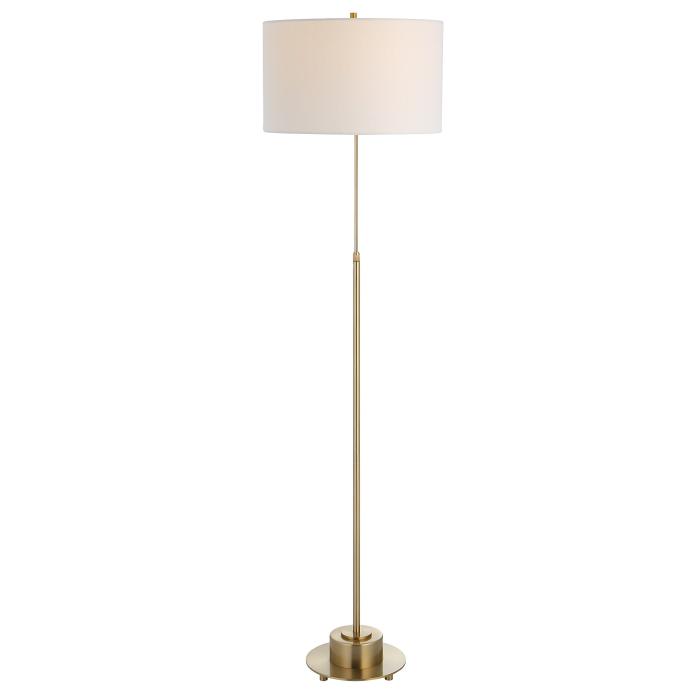 Uttermost  Prominence Brass Floor Lamp 1