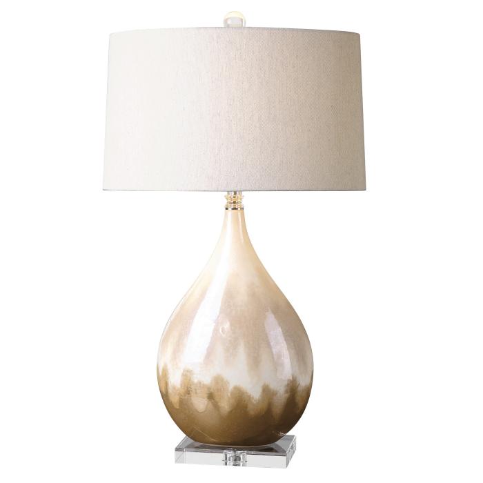 Uttermost  Flavian Glazed Ceramic Lamp 1