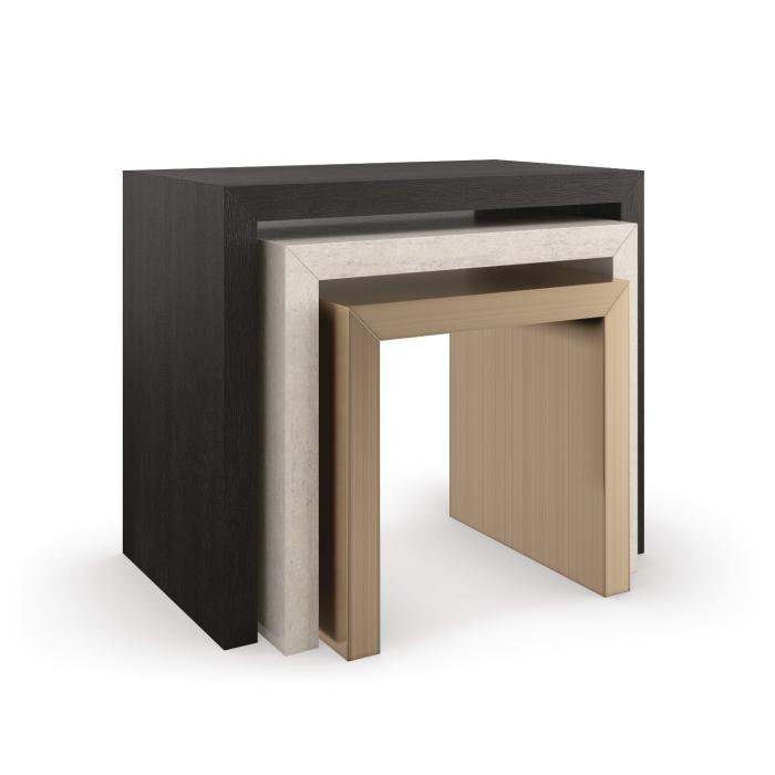 Caracole Contrast Nesting Table 1