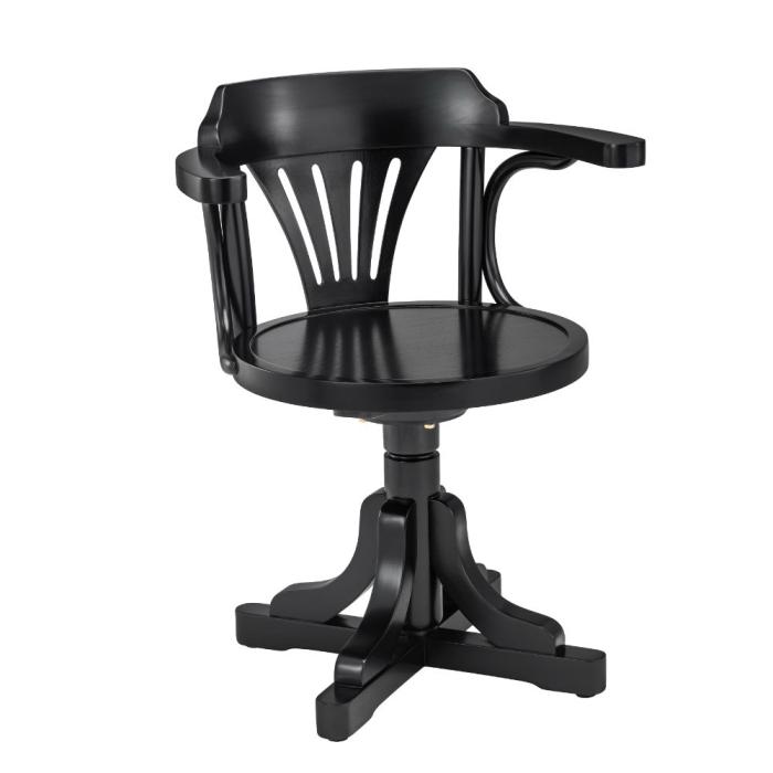 Authentic Models Purser's Chair - Black 1