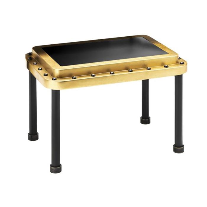 Authentic Models Ace Small Side Table - Gold Leaf 1