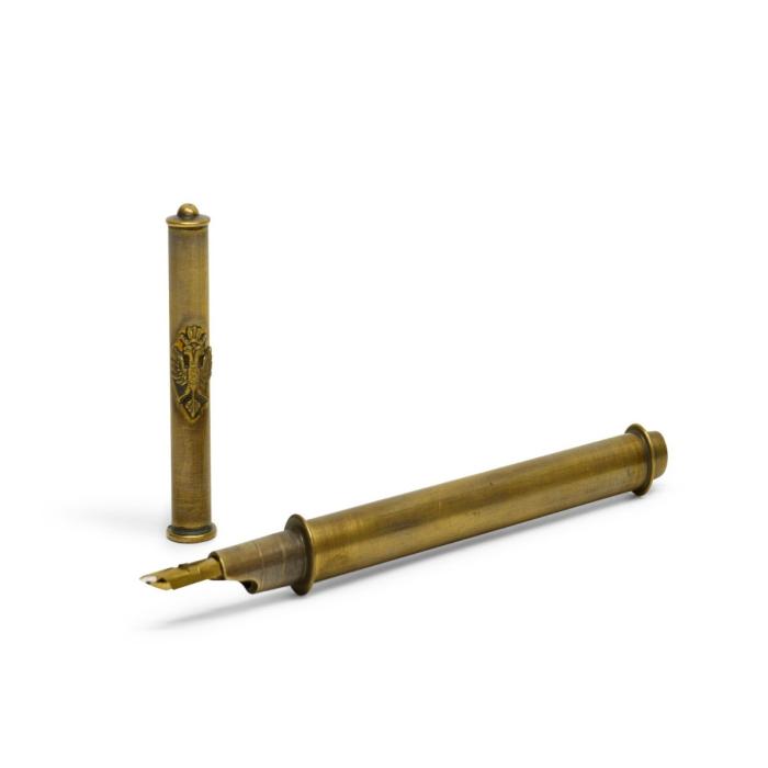 Authentic Models Traditional Dip Calligraphy Pen Set - Bronze 2