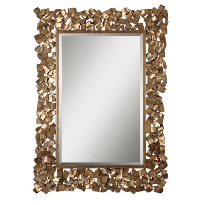 Uttermost  Capulin Antique Gold Mirror 1