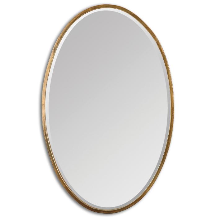 Uttermost  Herleva Gold Oval Mirror 1
